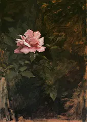 Pink Roses 1886 By Dennis Miller Bunker