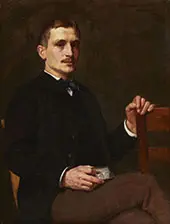 Portrait of Doctor Royal Whitman 1885 By Dennis Miller Bunker