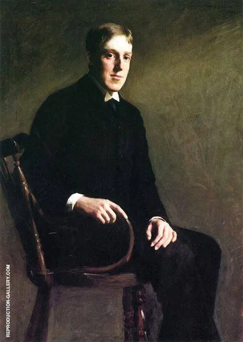 Portrait of John Lowell Gardner 1888 By Dennis Miller Bunker