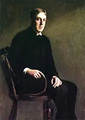 Portrait of John Lowell Gardner 1888 By Dennis Miller Bunker