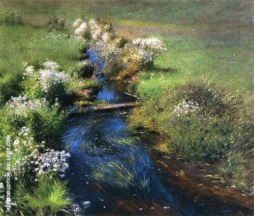 Wild Asters 1889 By Dennis Miller Bunker