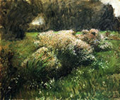 Wild Asters Study 1889 By Dennis Miller Bunker