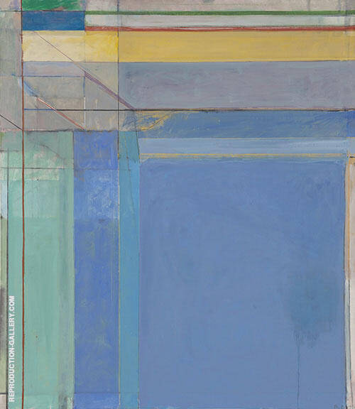Ocean Park 79 1975 by Richard Diebenkorn | Oil Painting Reproduction 
