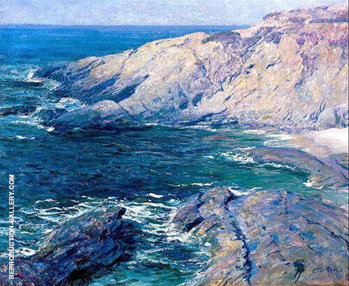 Arch Beach Cove By Guy Rose