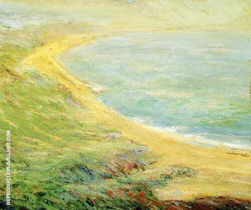Bluff at Pourville 1910 By Guy Rose
