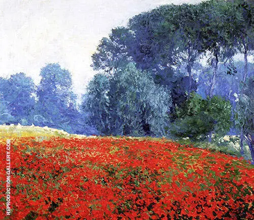 French Poppies By Guy Rose