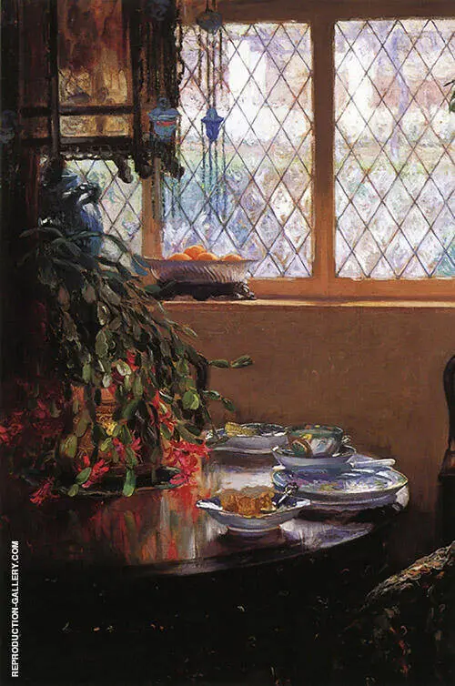 From The Dining Room Window 1910 By Guy Rose