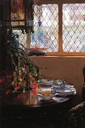 From The Dining Room Window 1910 By Guy Rose