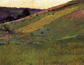 Giverny Hillside 1891 By Guy Rose