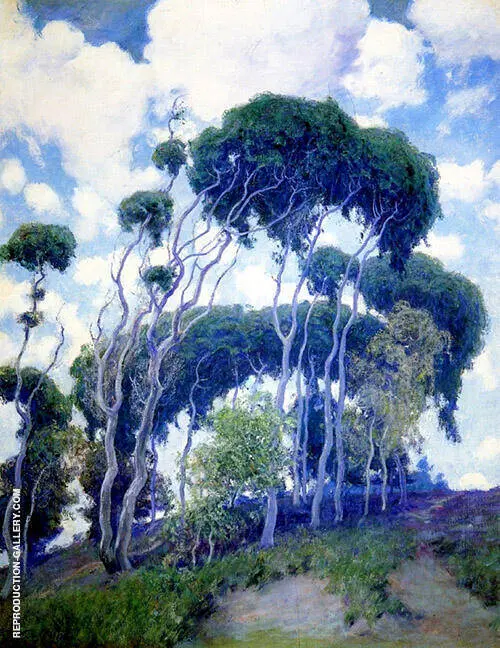 Laguna Eucalyptus 1917 By Guy Rose
