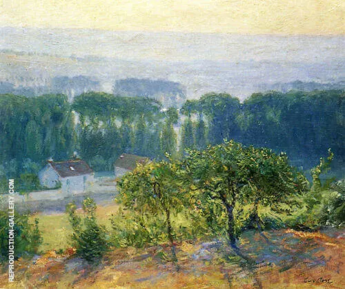 Late Afternoon Giverny 1905 By Guy Rose