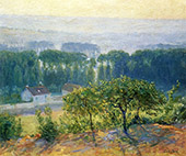 Late Afternoon Giverny 1905 By Guy Rose