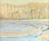 Low Tide Honfleur By Guy Rose