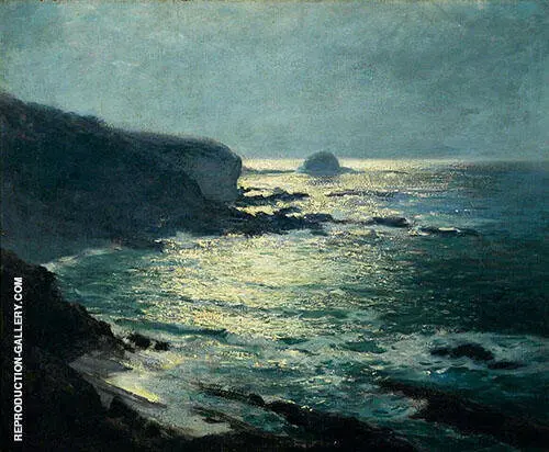 Moonlight Arch Beach Laguna 1916 By Guy Rose
