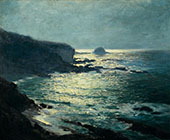 Moonlight Arch Beach Laguna 1916 By Guy Rose