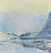 Mountain Lakes By Guy Rose