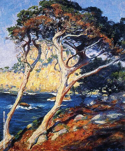 Point Lobos Trees 1919 By Guy Rose