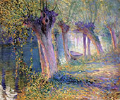 River Epte Giverny 1910 By Guy Rose