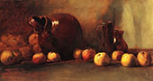 Still Life Jug with Fruit 1888 By Guy Rose
