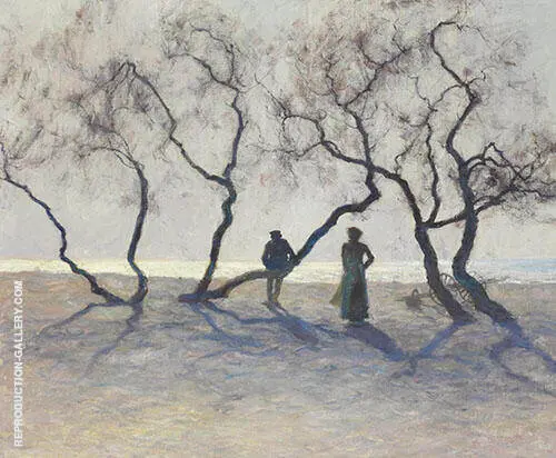 Tamarisk Trees Southern France By Guy Rose