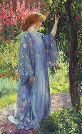 The Blue Kimono 1909 By Guy Rose