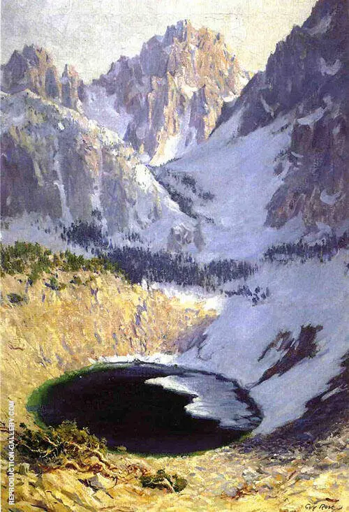 The Blue Pool Near MT Whitney By Guy Rose