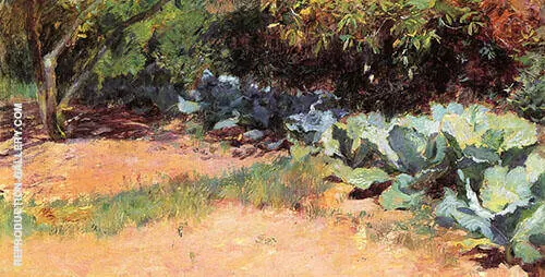 The Cabbage Patch 1891 By Guy Rose