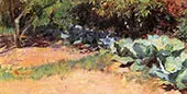 The Cabbage Patch 1891 By Guy Rose