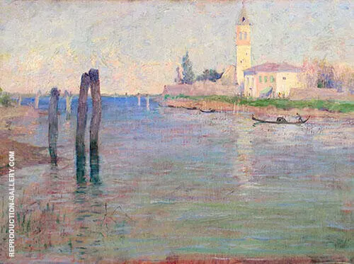 The Gondolier Venice 1894 By Guy Rose