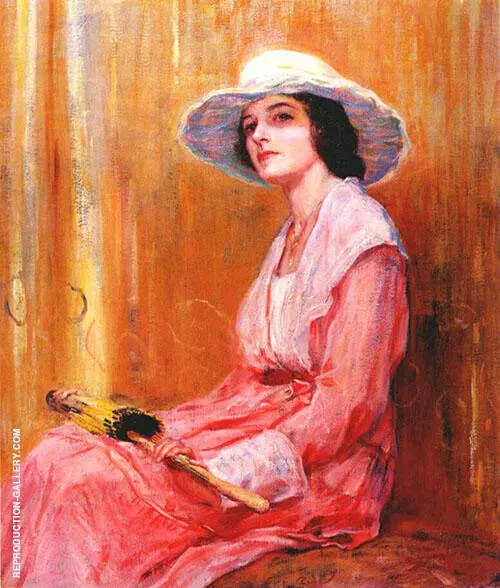 The Model 1919 By Guy Rose