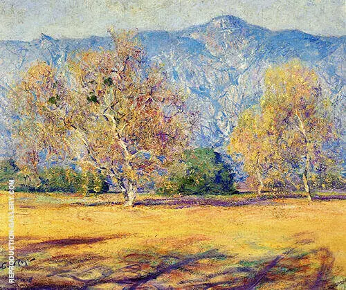 The Sycamores Pasadena 1918 By Guy Rose