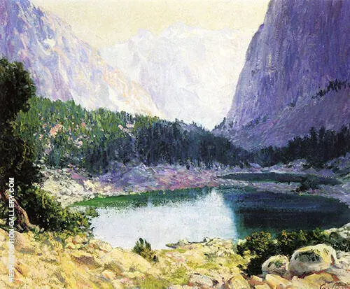 Twin Lakes Eastern Sierras Near Bridgeport 1919 By Guy Rose