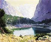 Twin Lakes Eastern Sierras Near Bridgeport 1919 By Guy Rose