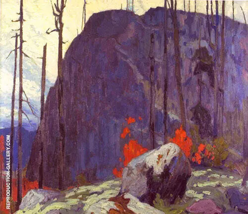 Algoma Hill 1920 By Lawren Harris