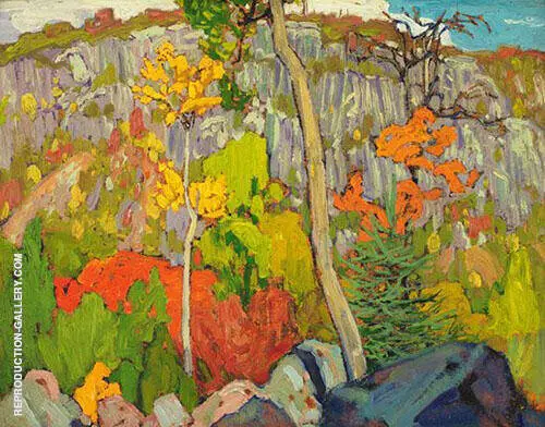 Algoma Sketch 1920 By Lawren Harris