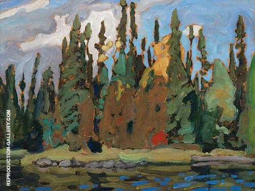 Algoma Sketch CVII 1920 By Lawren Harris