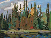 Algoma Sketch CVII 1920 By Lawren Harris