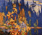 Autumn Algoma By Lawren Harris