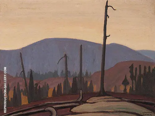 Country North of Lake Superior 1921 By Lawren Harris