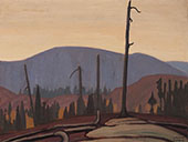 Country North of Lake Superior 1921 By Lawren Harris