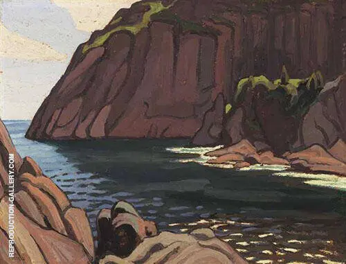 Entrance to Quidi Vidi Newfoundlan By Lawren Harris