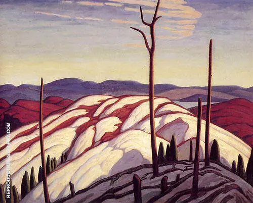 First Snow North Shore of Lake Superior By Lawren Harris