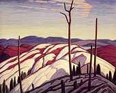First Snow North Shore of Lake Superior By Lawren Harris