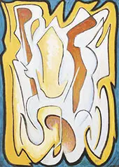 Abstract Composition 1958 By Lawren Harris