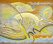 Abstraction 30 1955 By Lawren Harris