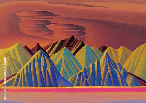 Bylot Island 1930 by Lawren Harris | Oil Painting Reproduction