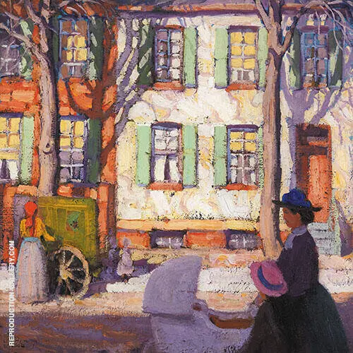 Hurdy Gurdy 1913 By Lawren Harris