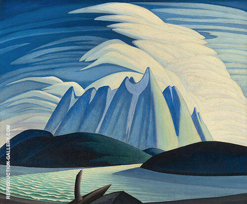 Lake and Mountain by Lawren Harris | Oil Painting Reproduction