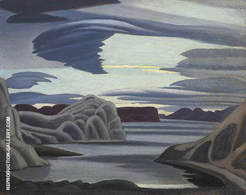 Lake Harbour South Shore Baffin Island Morning 1930 By Lawren Harris