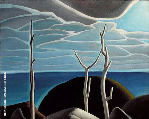 Lake Superior 1924 By Lawren Harris